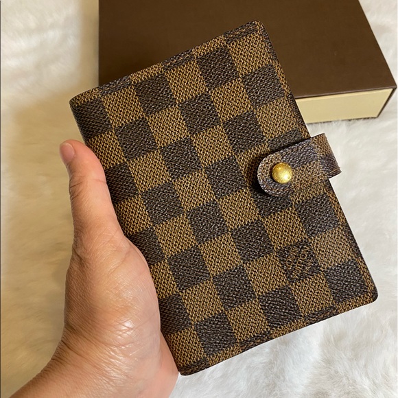 🎀Authentic LOUIS VUITTON Damier Ebene Agenda PM - Picture 2 of 10
